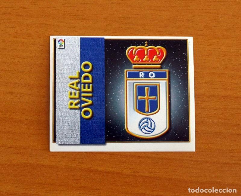 Cromos de F&uacute;tbol: Real Oviedo - Escudo - Ediciones Este Liga 1998-1999, 98-99 - Nunca Pegado