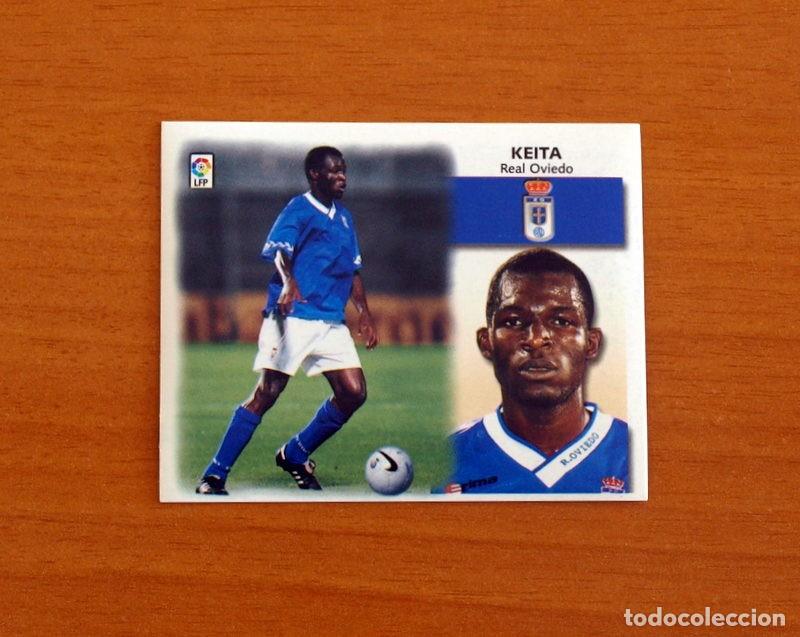 Cromos de F&uacute;tbol: Real Oviedo - Keita - Ediciones Este Liga 1999-2000, 99-00 - Nunca Pegado
