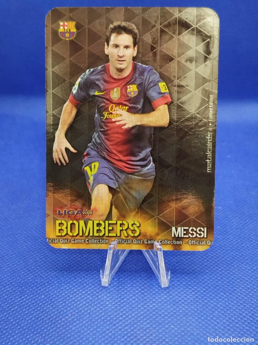 Cromos de F&uacute;tbol: #1/21 LIONEL MESSI FC BARCELONA 2013 MUNDICROMO LAS FICHAS DE LA LIGA &rdquo;BOMBERS&rdquo; LISO