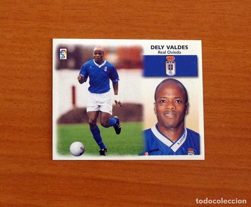 Cromos de F&uacute;tbol: Real Oviedo - Dely Vald&eacute;s - Ediciones Este Liga 1999-2000, 99-00 - Nunca pegado