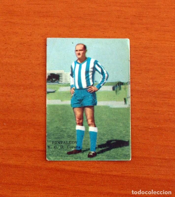 Cromos de F&uacute;tbol: Deportivo La Coru&ntilde;a - Pantale&oacute;n - Editorial Fher 1964-1965, 64-65 - Nunca pegado