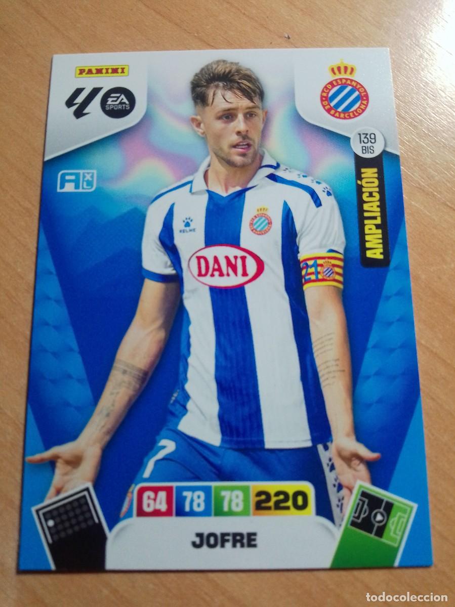 Cromos de F&uacute;tbol: 139 BIS JOFRE AMPLIACI&Oacute;N DEL ESPANYOL 25 26 ADRENALYN XL 2025 2026