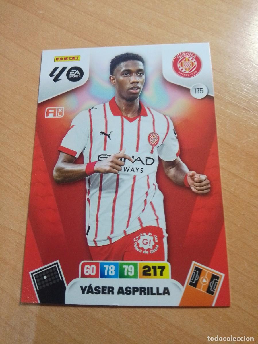 Cromos de F&uacute;tbol: 175 YASER ASPRILLA DEL GIRONA 25 26 ADRENALYN XL 2025 2026