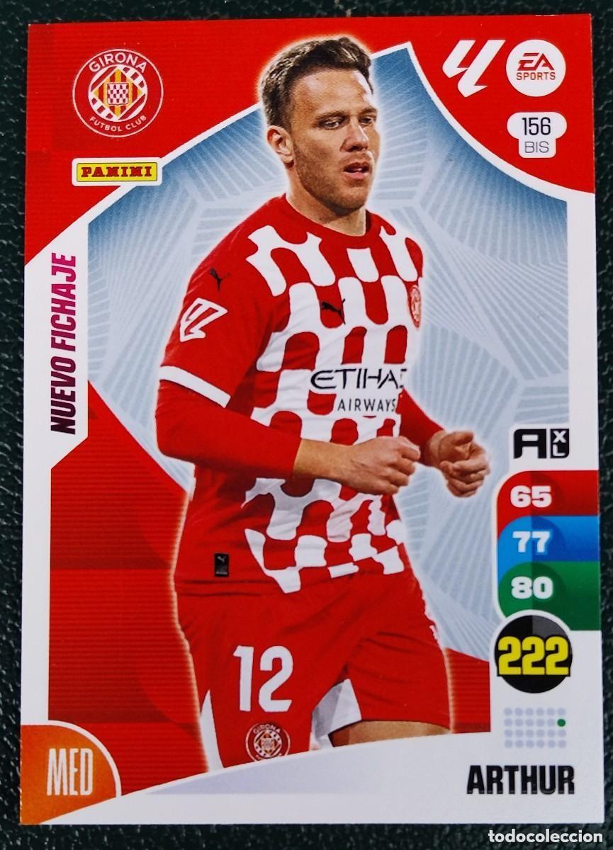Cromos de Futebol: 156 BIS ARTHUR GIRONA FC NUEVO FICHAJE FICHAS ALBUM ADRENALYN XL 2024 2025 24 25