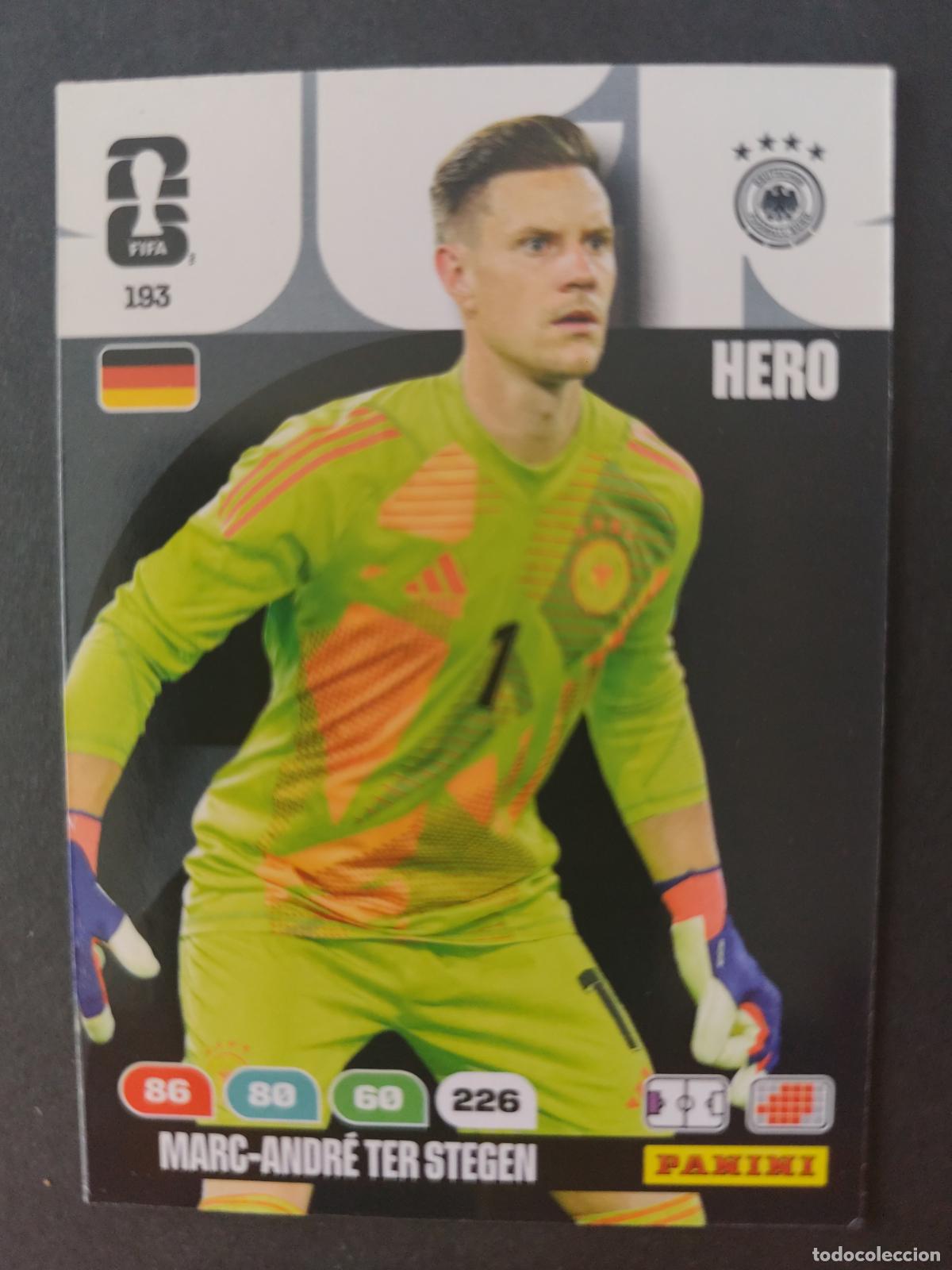 Cromos de F&uacute;tbol: 193 MARC-ANDR&Eacute; TER STEGEN ALEMANIA ADRENALYN MUNDIAL FIFA WORLD CUP 2026 PANINI