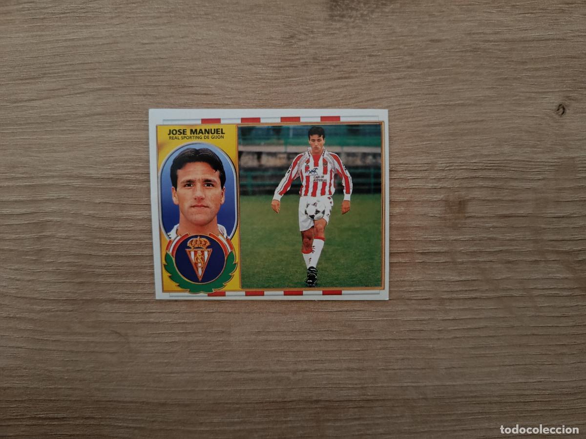 Fu&szlig;ball-Sticker: CROMO DE FUTBOL LIGA ESTE JOSE MANUEL SPORTING SIN PEGAR NUNCA PEGADO 96 97 1996 1997 D426