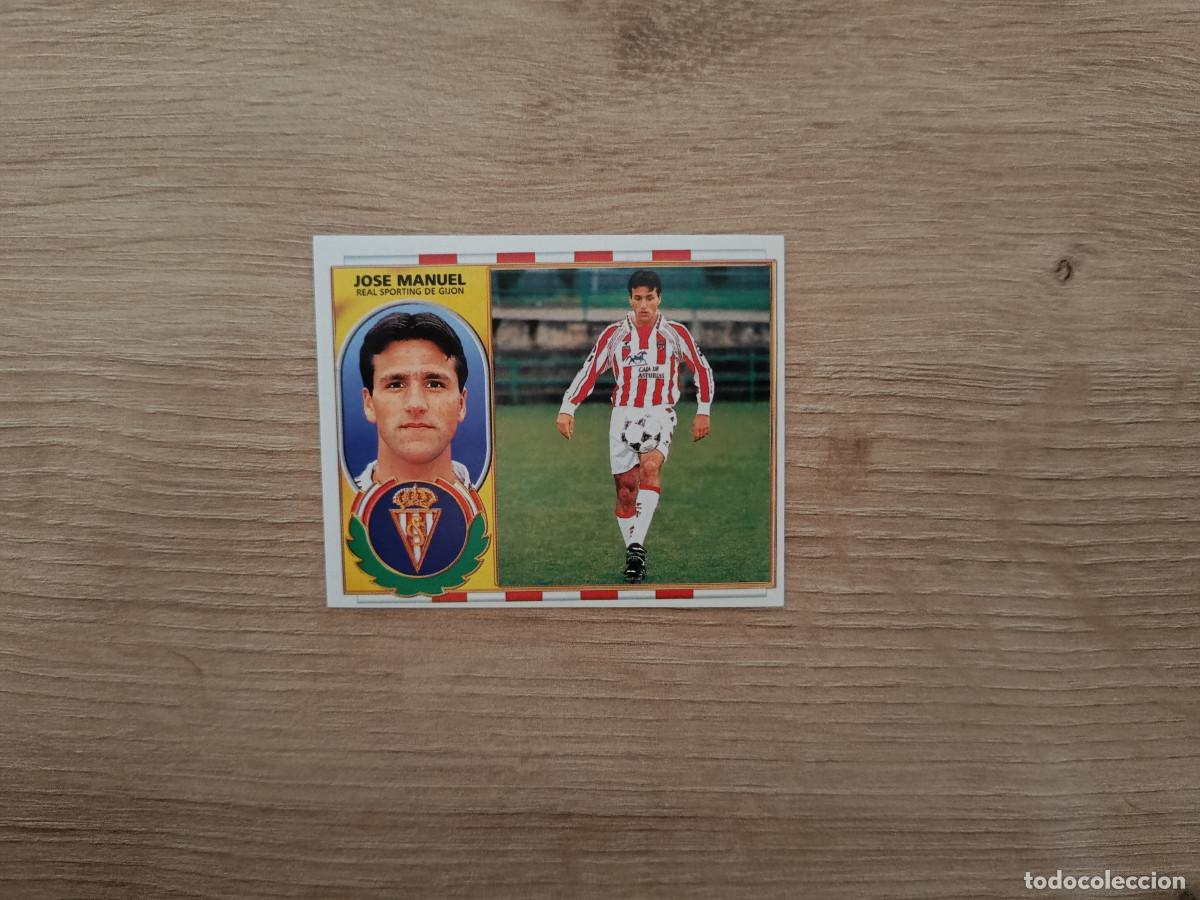 Fu&szlig;ball-Sticker: CROMO DE FUTBOL LIGA ESTE JOSE MANUEL SPORTING SIN PEGAR NUNCA PEGADO 96 97 1996 1997 D426
