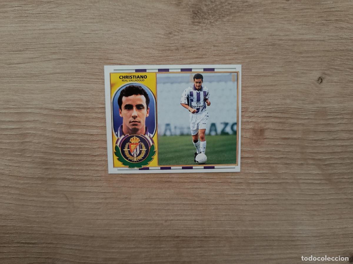 Cromos de F&uacute;tbol: CROMO DE FUTBOL LIGA ESTE CHRISTIANO COLOCA VALLADOLID SIN PEGAR NUNCA PEGADO 96 97 1996 1997 D426