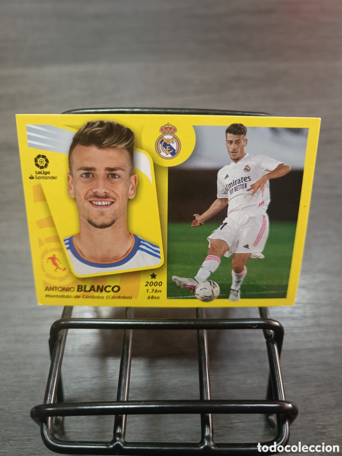 Cromos de F&uacute;tbol: Coloca 8 Bis Blanco Liga Este 2021 2022