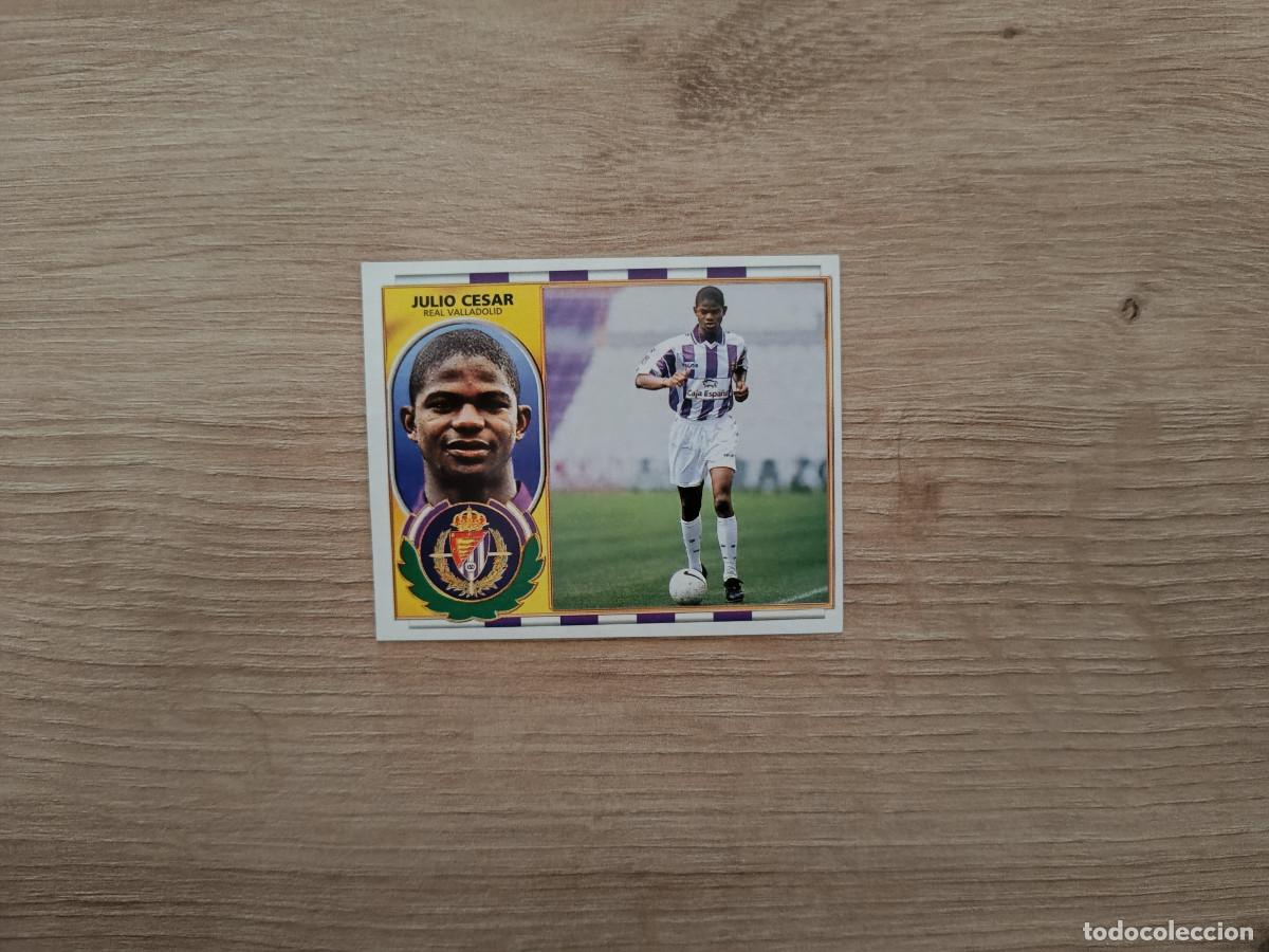 Fu&szlig;ball-Sticker: CROMO DE FUTBOL LIGA ESTE JULIO CESAR COLOCA VALLADOLID SIN PEGAR NUNCA PEGADO 96 97 1996 1997 D426