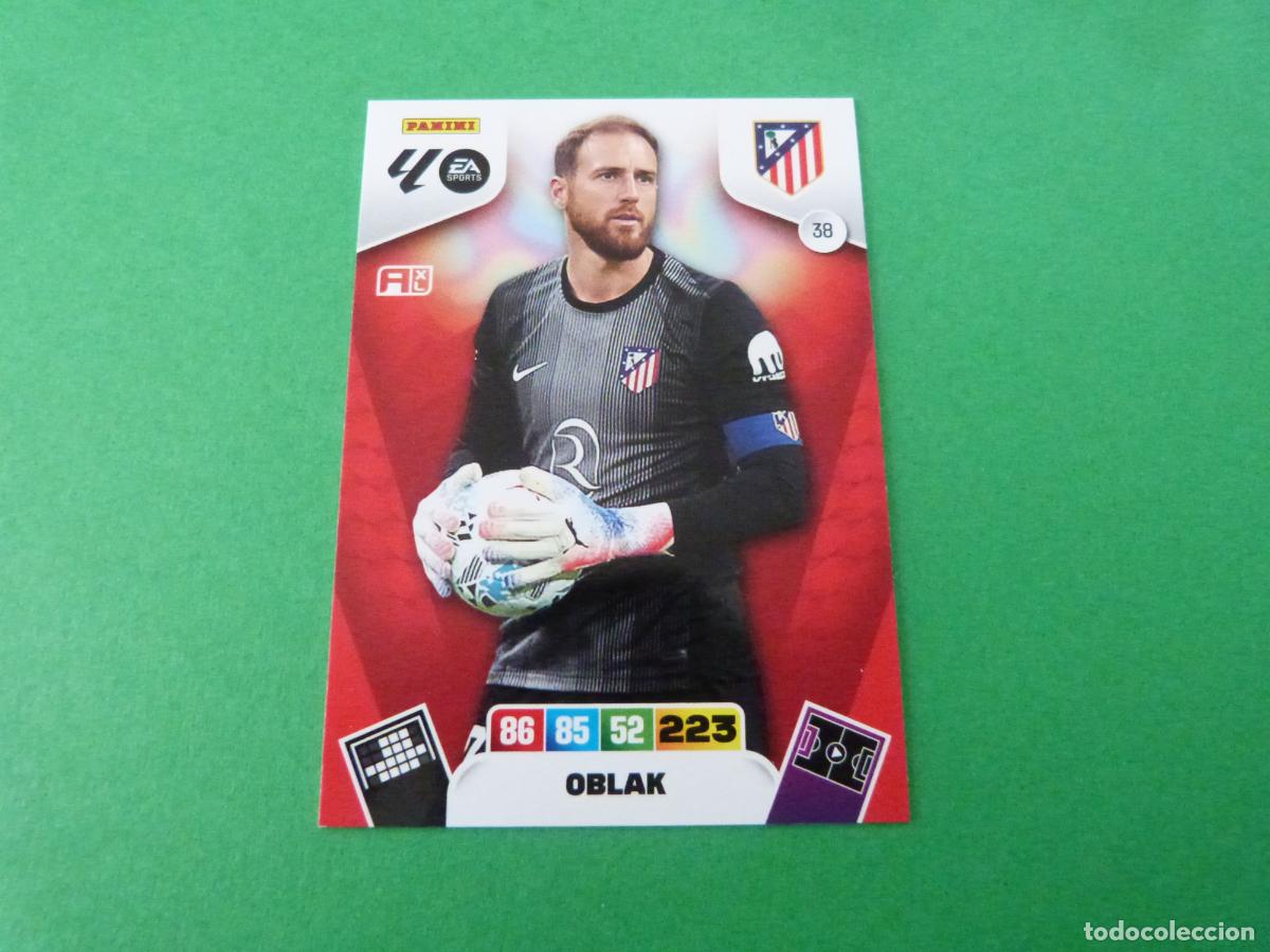 Cromos de F&uacute;tbol: TRADING CARD FUTBOL OBLAK ATLETICO DE MADRID N&ordm; 38 LIGA ADRENALYN XL 2025-2026/25-26 PANINI