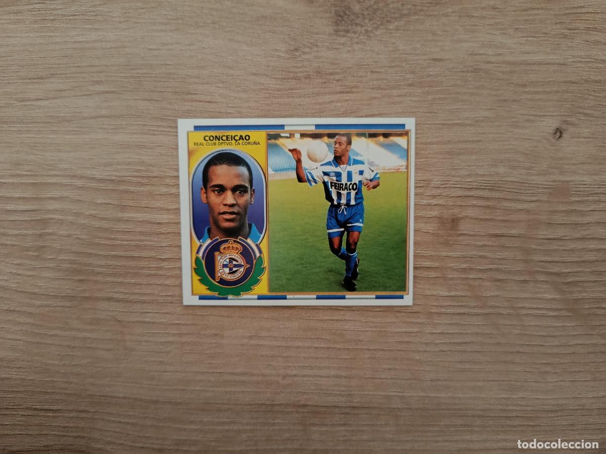 Cromos de F&uacute;tbol: CROMO LIGA ESTE CONCEICAO FICHAJE 4 BIS DEPORTIVO SIN PEGAR NUNCA PEGADO 96 97 1996 1997 D426