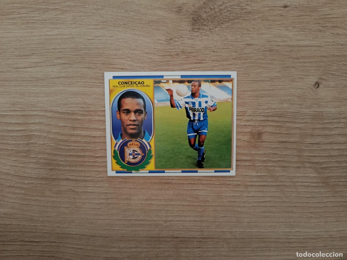 Cromos de F&uacute;tbol: CROMO LIGA ESTE CONCEICAO FICHAJE 4 BIS DEPORTIVO SIN PEGAR NUNCA PEGADO 96 97 1996 1997 D426