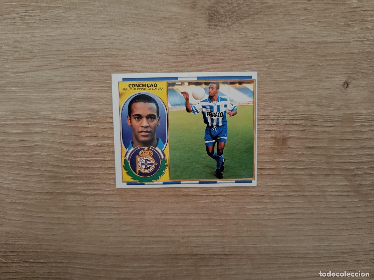 Cromos de F&uacute;tbol: CROMO LIGA ESTE CONCEICAO FICHAJE 4 BIS DEPORTIVO SIN PEGAR NUNCA PEGADO 96 97 1996 1997 D426