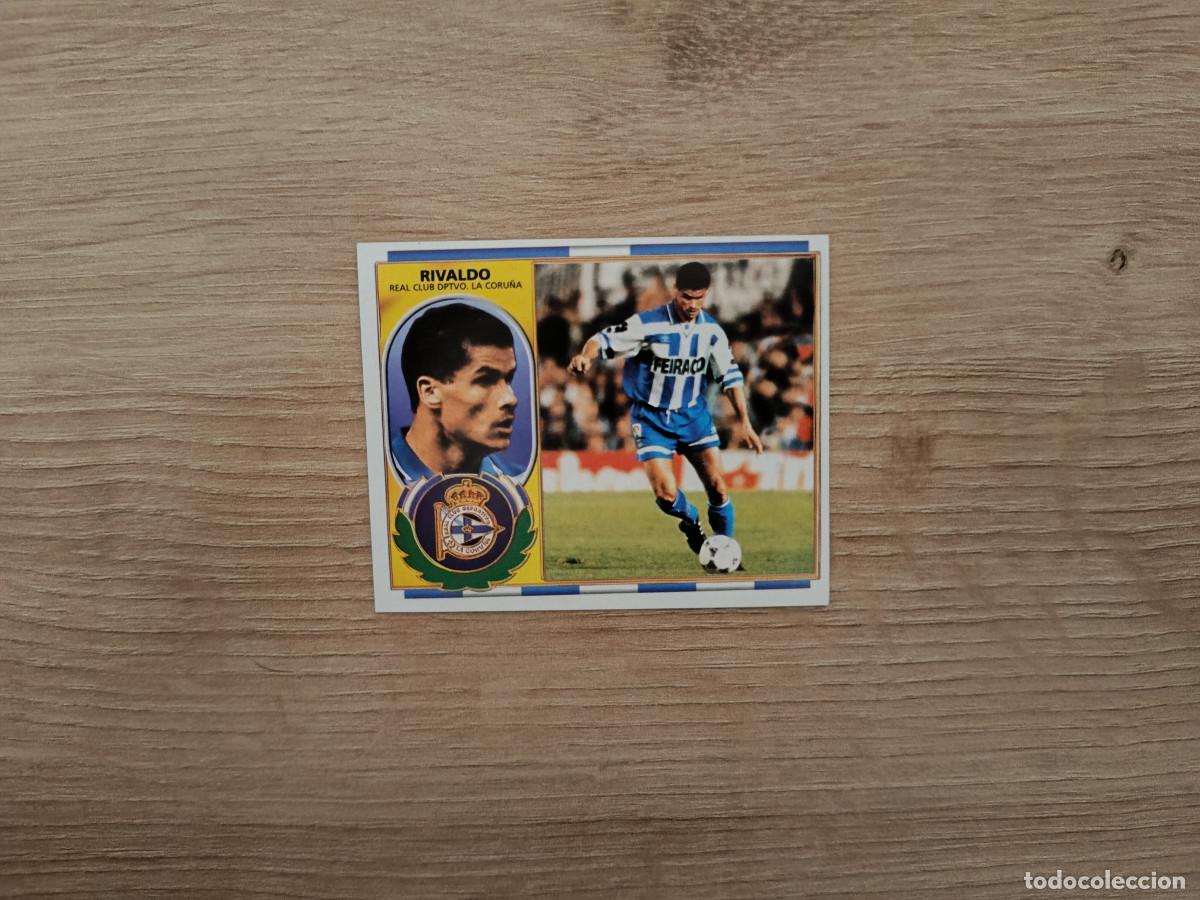 Cromos de F&uacute;tbol: CROMO DE FUTBOL LIGA ESTE RIVALDO COLOCA DEPORTIVO SIN PEGAR NUNCA PEGADO 96 97 1996 1997 D426
