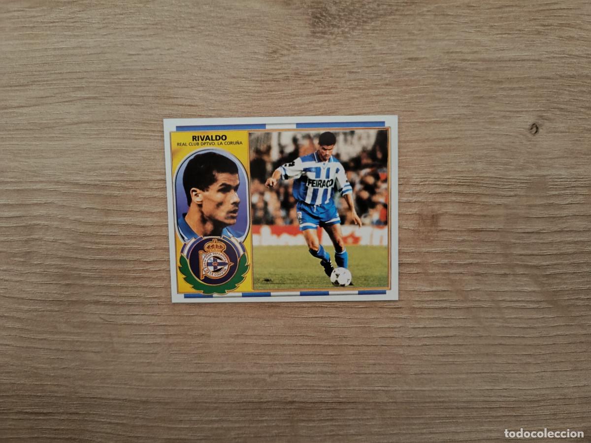 Cromos de F&uacute;tbol: CROMO DE FUTBOL LIGA ESTE RIVALDO COLOCA DEPORTIVO SIN PEGAR NUNCA PEGADO 96 97 1996 1997 D426
