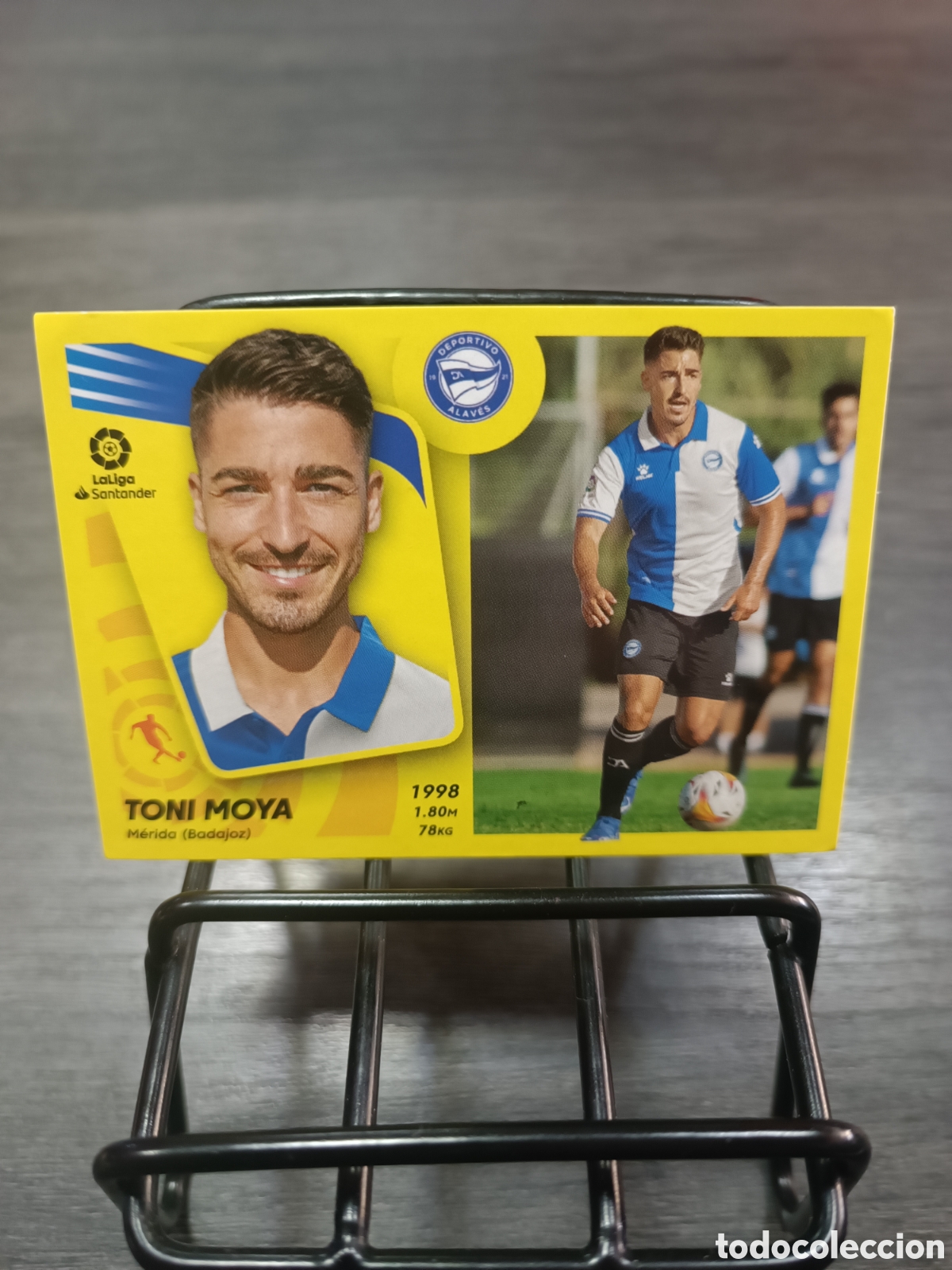 Cromos de F&uacute;tbol: Coloca 14 Bis Moya Liga Este 2021 2022