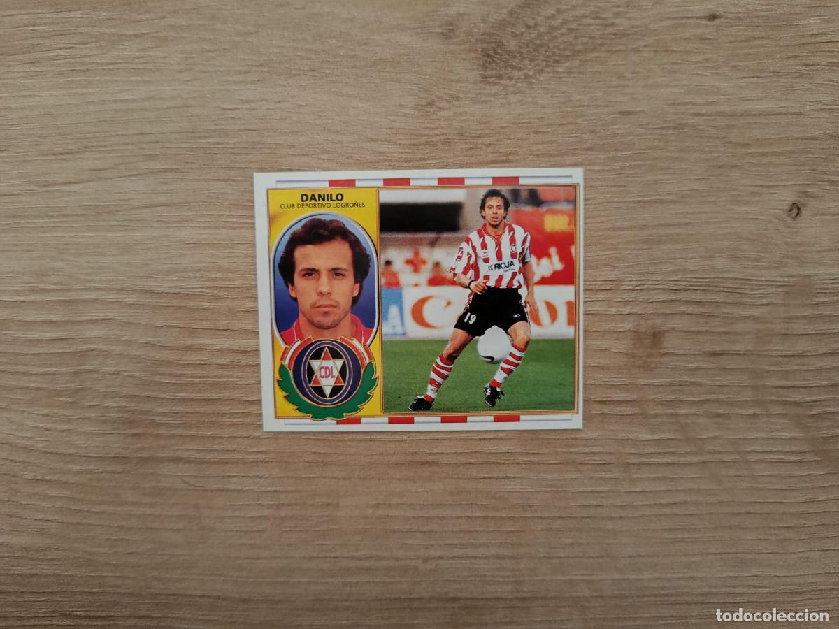 Cromos de F&uacute;tbol: CROMO DE FUTBOL LIGA ESTE DANILO FICHAJE 6 BIS LOGRO&Ntilde;ES SIN PEGAR NUNCA PEGADO 96 97 1996 1997 D426