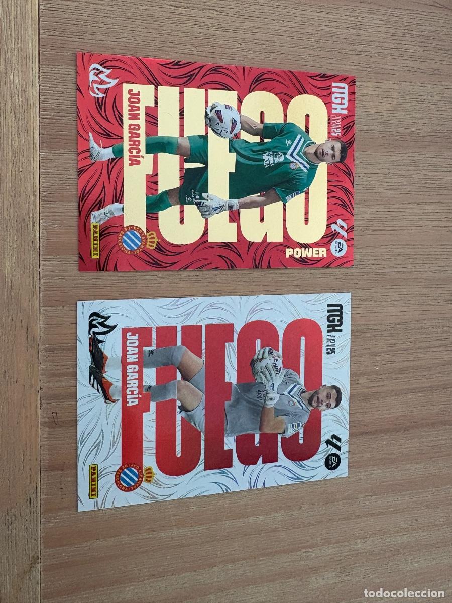 Cromos de F&uacute;tbol: 19. CROMO MEGACRACKS MGK 2024-25 24-25 JOAN GARCIA VALLADOLID + PARALELA 501+ P501