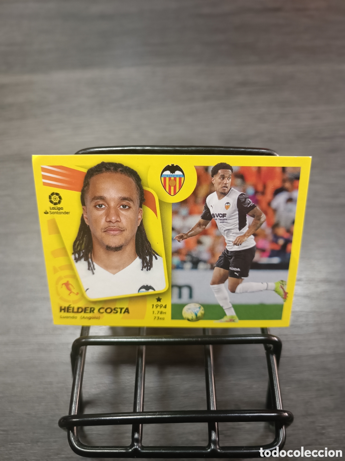 Cromos de F&uacute;tbol: Coloca 14 Bis H&eacute;lder Costa Liga Este 2021 2022