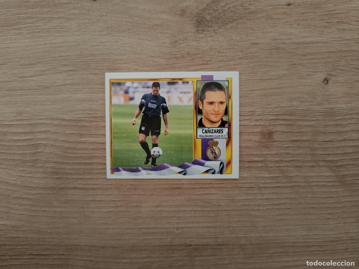 Cartes &agrave; collectionner de Football: CROMO DE FUTBOL LIGA ESTE CA&Ntilde;IZARES REAL MADRID SIN PEGAR NUNCA PEGADO 95 96 1995 1996 D426