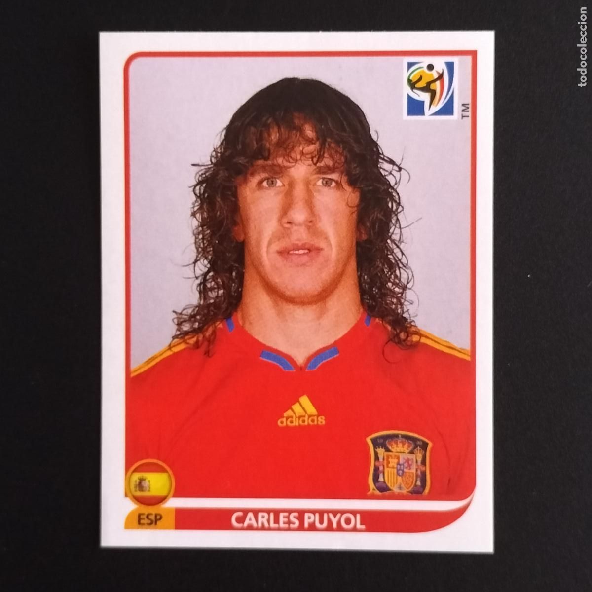 Cartes &agrave; collectionner de Football: 565 CARLES PUYOL ESPA&Ntilde;A CROMOS ALBUM MUNDIAL FUTBOL SOUTH AFRICA 2010 FIFA WORLD CUP PANINI
