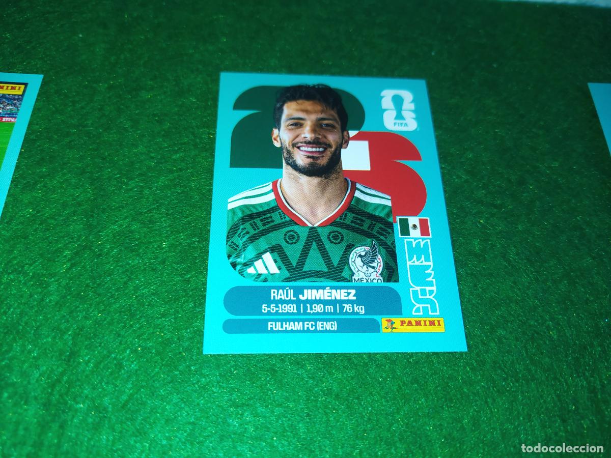 Football Stickers: OFFICIAL STICKER COLLECTION WORLD CUP MUNDIAL 2026 - MEXICO N&ordm; 17 RAUL JIMENEZ