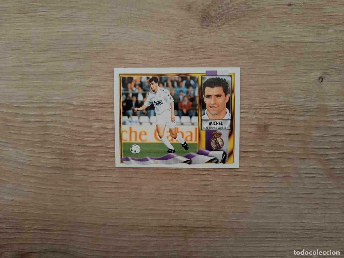 Football Stickers: CROMO DE FUTBOL LIGA ESTE MICHEL REAL MADRID SIN PEGAR NUNCA PEGADO 95 96 1995 1996 D426