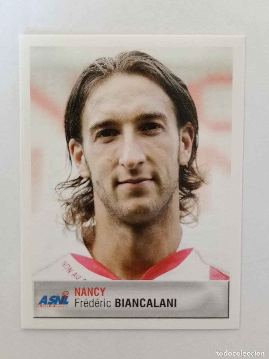 Football Stickers: #243 FREDERIC BIANCALANI (NANCY) LIGUE 1 FOOT 2007 PANINI