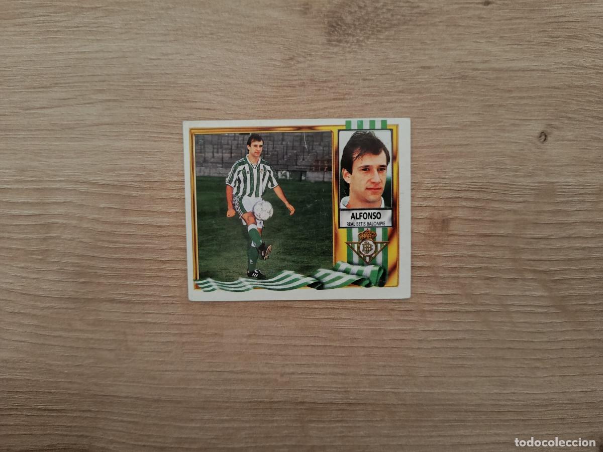 Football Stickers: CROMO DE FUTBOL LIGA ESTE ALFONSO COLOCA BETIS SIN PEGAR NUNCA PEGADO 95 96 1995 1996 D426