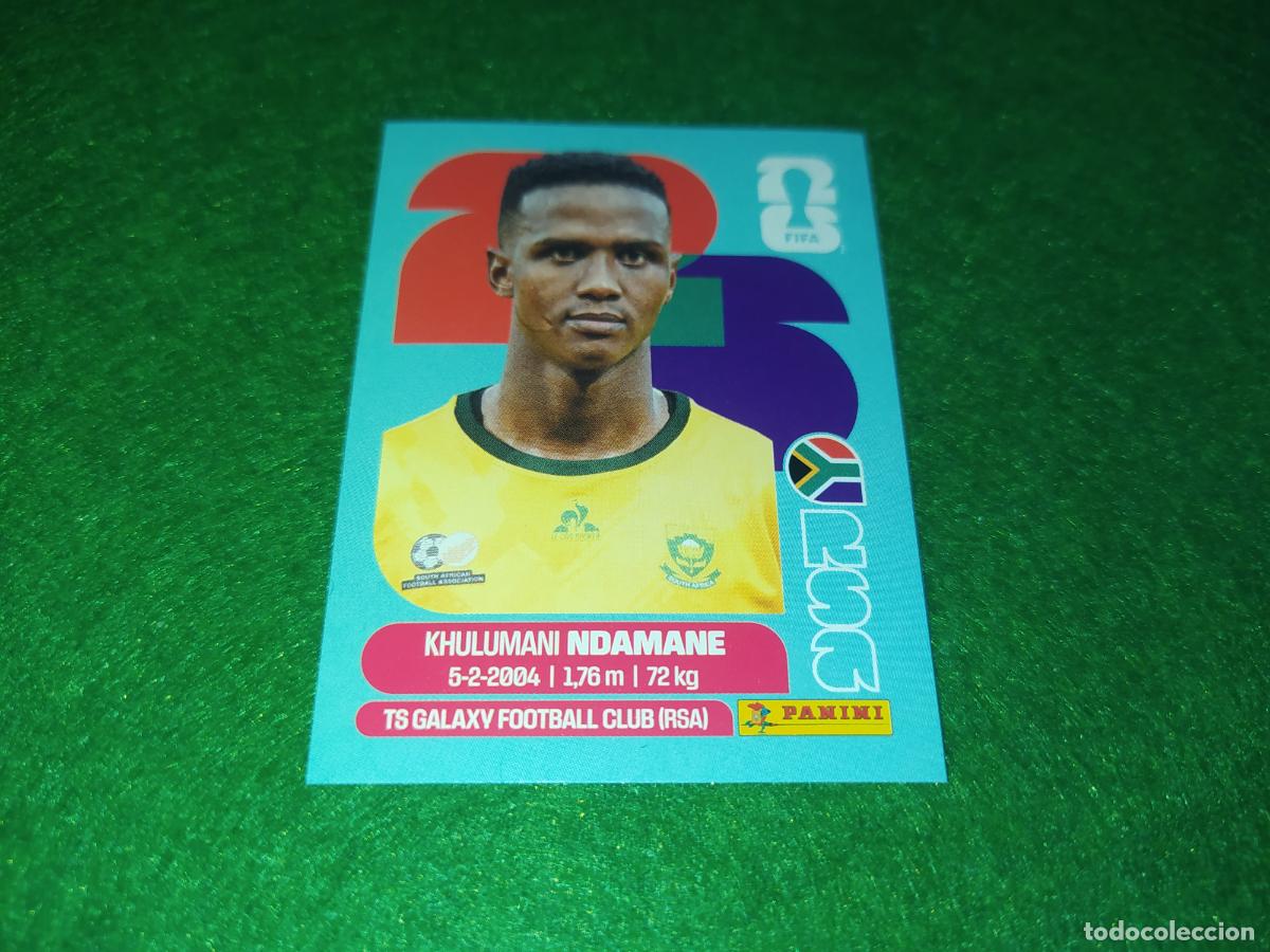 Football Stickers: OFFICIAL STICKER COLLECTION WORLD CUP MUNDIAL 2026 - SUDAFRICA N&ordm; 7 NDAMANE