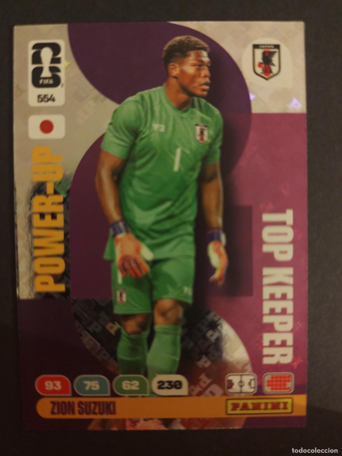 Football Stickers: 554 JUNNOSUKE SUZUKI JAP&Oacute;N TOP KEEPER ADRENALYN MUNDIAL FIFA WORLD CUP 2026 PANINI