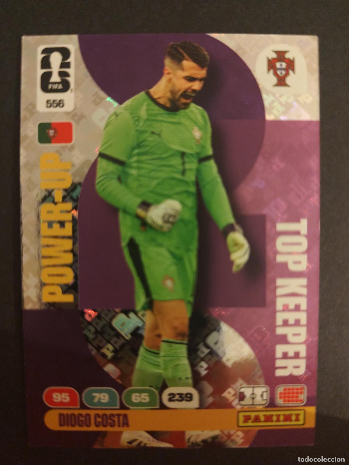 Cartes &agrave; collectionner de Football: 556 DIOGO COSTA PORTUGAL TOP KEEPER ADRENALYN MUNDIAL FIFA WORLD CUP 2026 PANINI