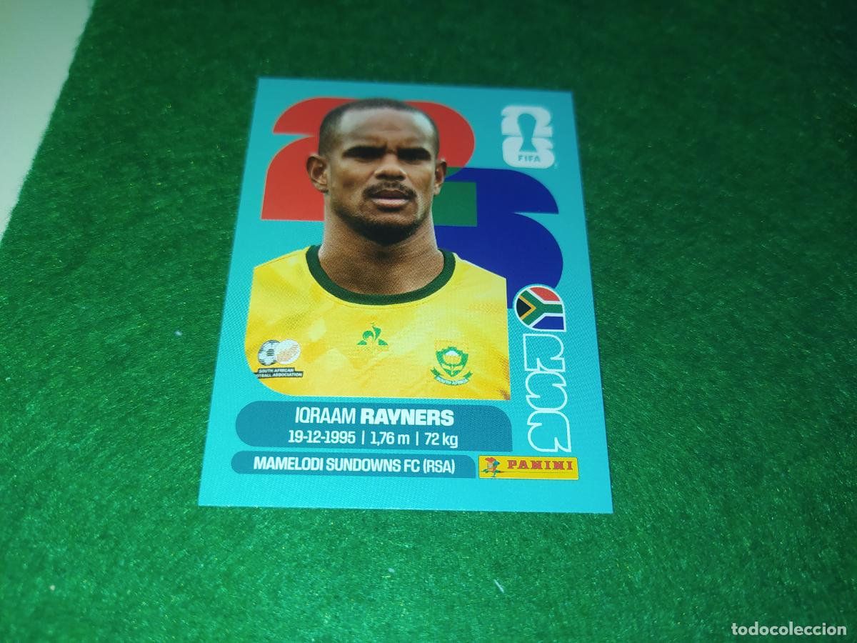 Cartes &agrave; collectionner de Football: OFFICIAL STICKER COLLECTION WORLD CUP MUNDIAL 2026 - SUDAFRICA N&ordm; 18 RAYNERS