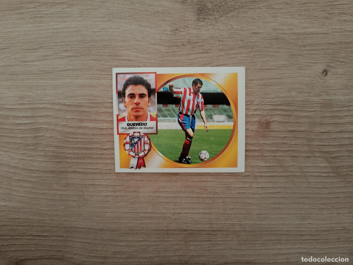 Fu&szlig;ball-Sticker: CROMO DE FUTBOL LIGA ESTE QUEVEDO ATLETICO MADRID SIN PEGAR NUNCA PEGADO 94 95 1994 1995 D426