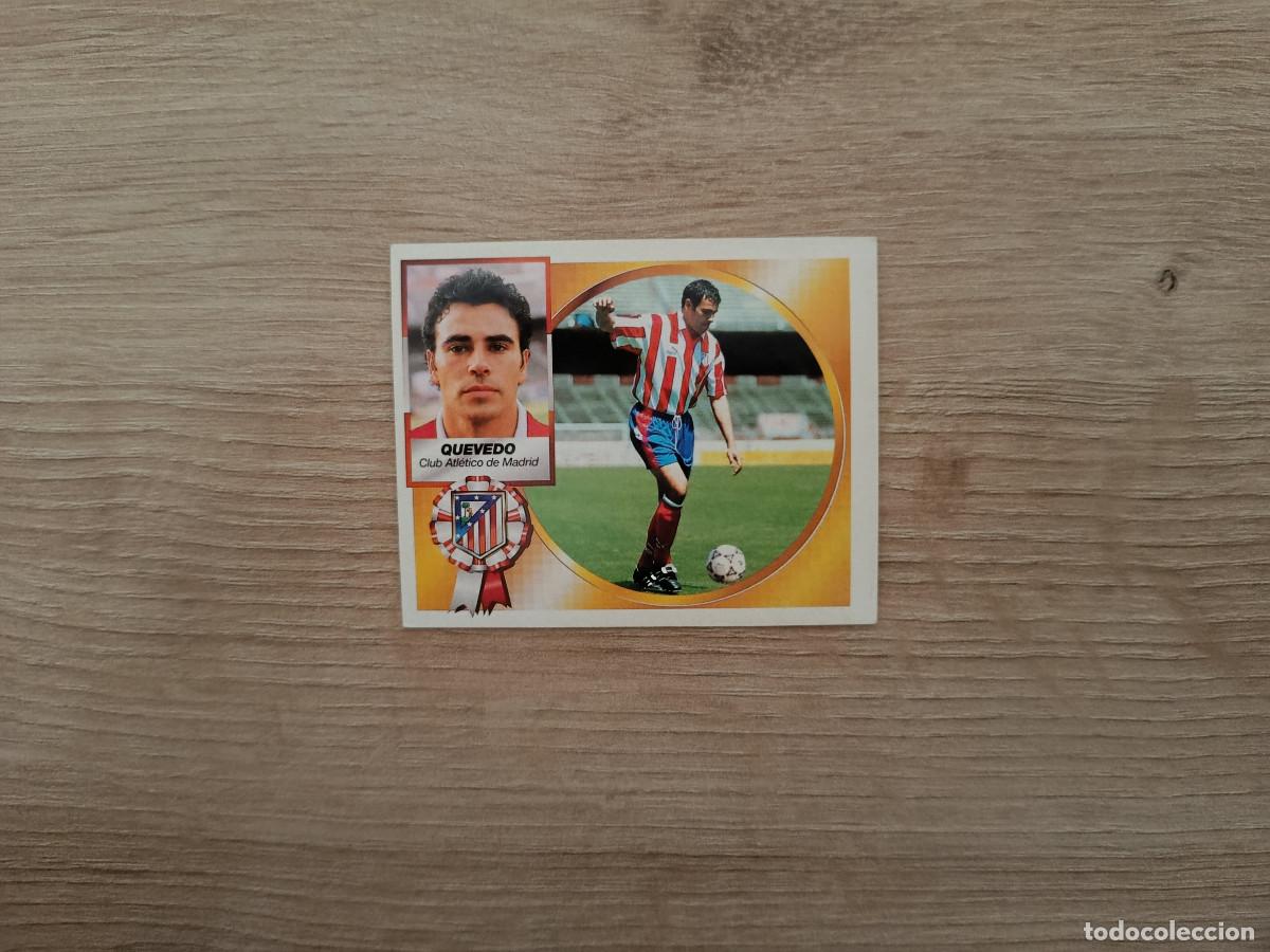 Cartes &agrave; collectionner de Football: CROMO DE FUTBOL LIGA ESTE QUEVEDO ATLETICO MADRID SIN PEGAR NUNCA PEGADO 94 95 1994 1995 D426