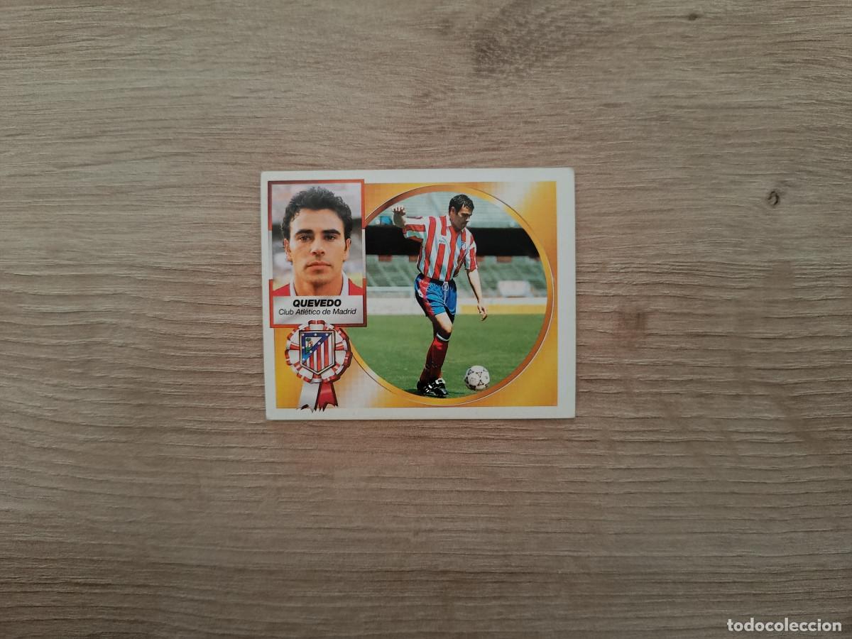 Cartes &agrave; collectionner de Football: CROMO DE FUTBOL LIGA ESTE QUEVEDO ATLETICO MADRID SIN PEGAR NUNCA PEGADO 94 95 1994 1995 D426