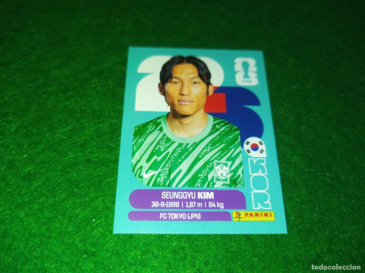 Football Stickers: OFFICIAL STICKER COLLECTION WORLD CUP MUNDIAL 2026 - COREA DEL SUR N&ordm; 3 KIM