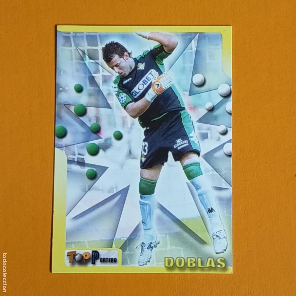 Football Stickers: 4 DOBLAS. REAL BETIS. TOP 2006 MUNDICROMO
