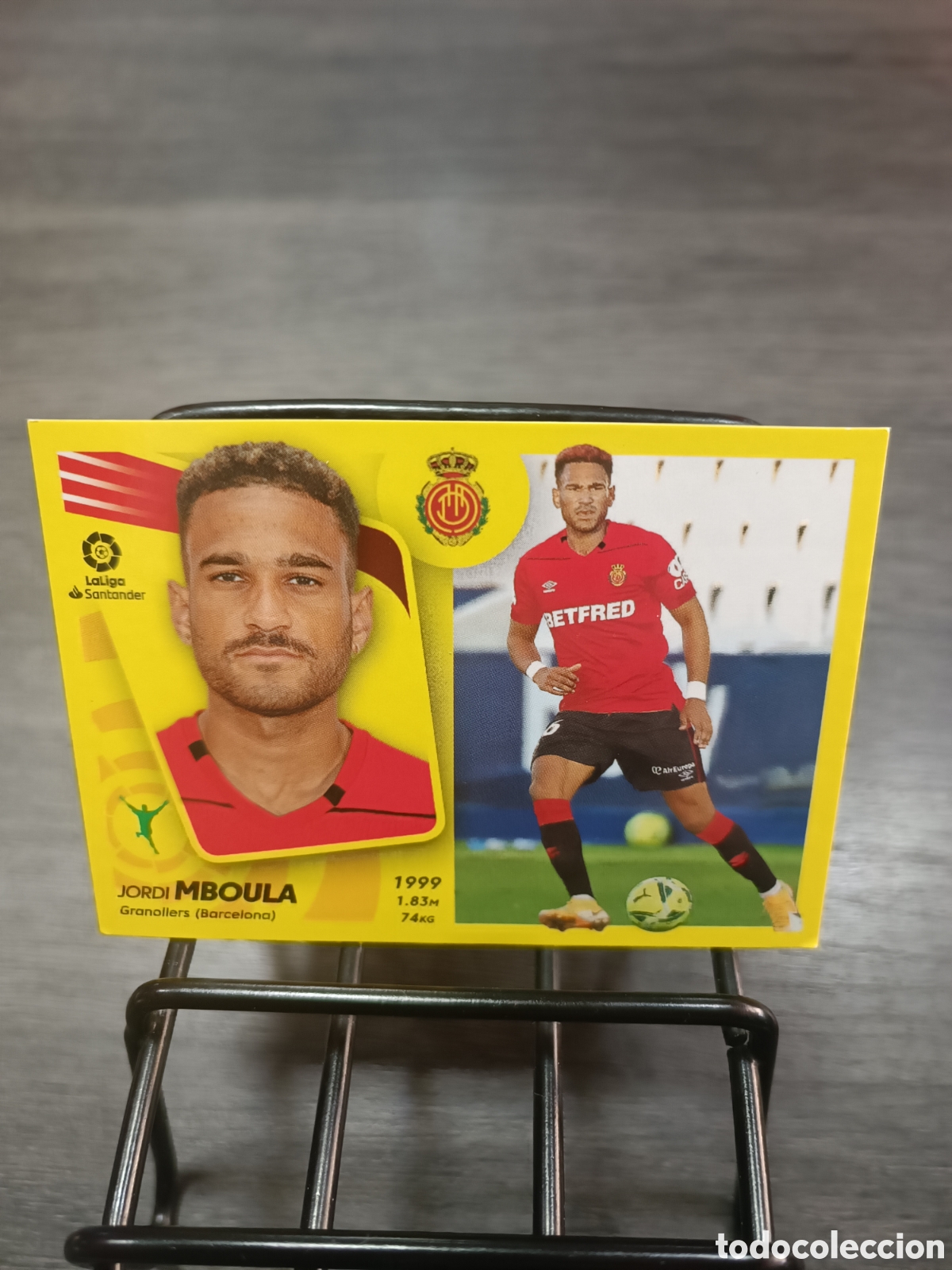 Football Stickers: Coloca 18 Bis Mboula Liga Este 2021 2022