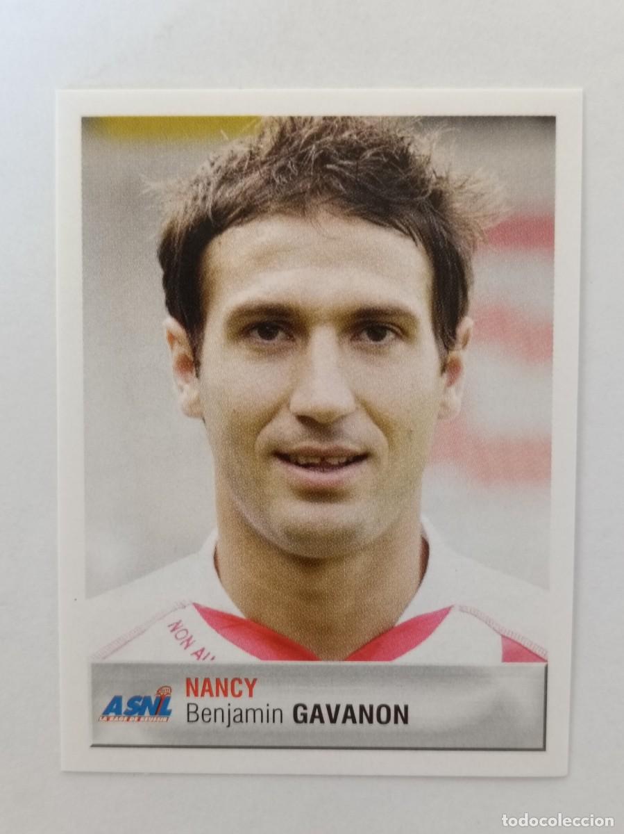 Football Stickers: #248 BENJAMIN GAVANON (NANCY) LIGUE 1 FOOT 2007 PANINI