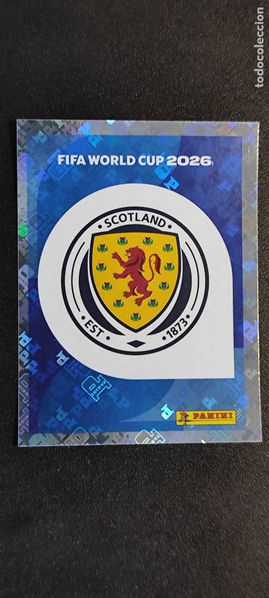 Football Stickers: FIFA WORLD CUP 2026 STICKER ESCUDO ESCOCIA # SCO1 PANINI
