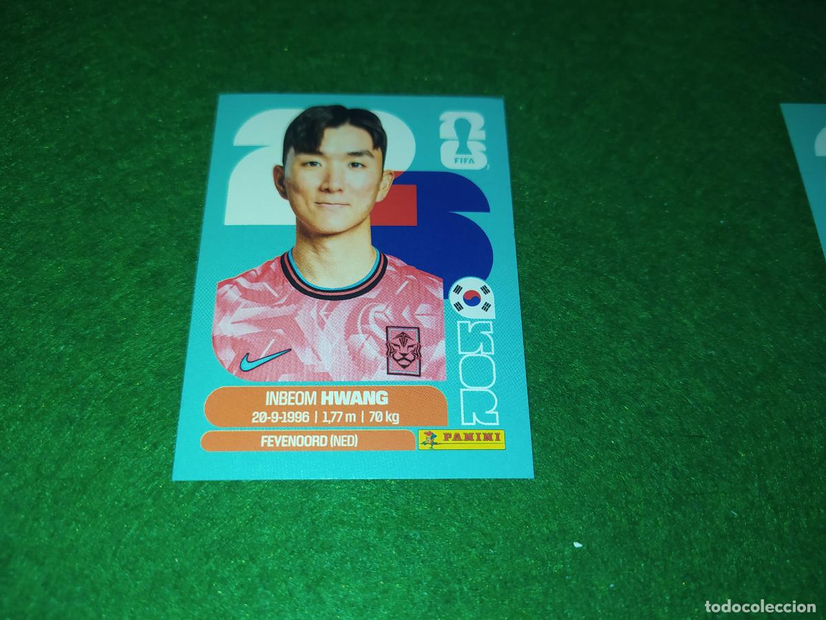 Fu&szlig;ball-Sticker: OFFICIAL STICKER COLLECTION WORLD CUP MUNDIAL 2026 - COREA DEL SUR N&ordm; 11 HWANG