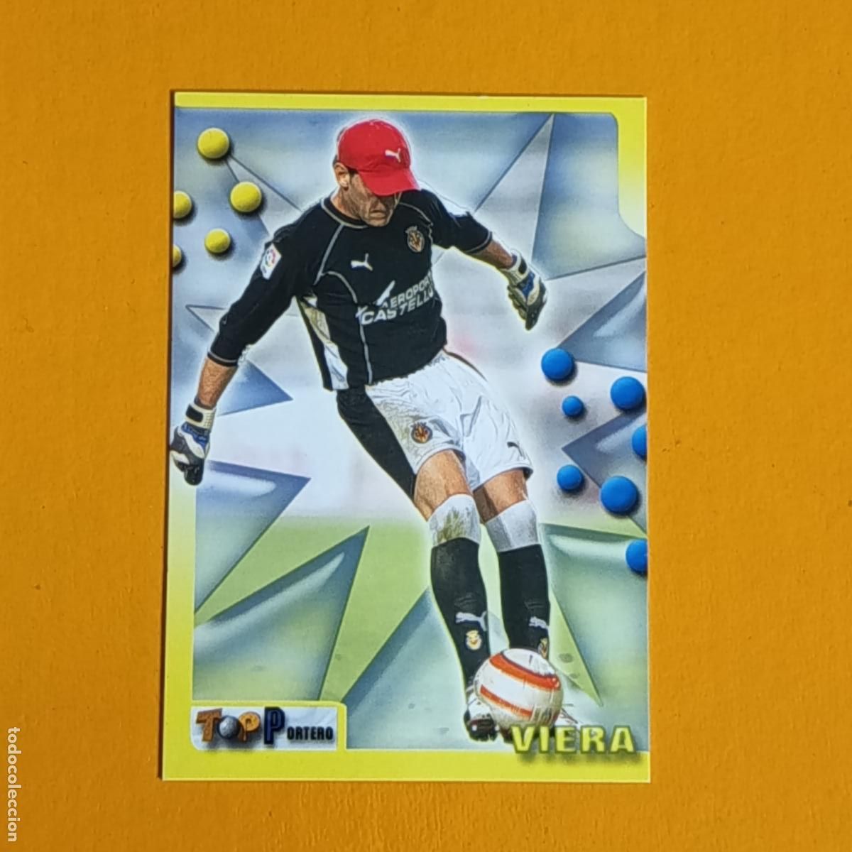 Cartes &agrave; collectionner de Football: 5 VIEIRA. VILLARREAL CF. TOP 2006 MUNDICROMO