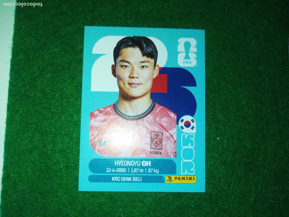 Cartes &agrave; collectionner de Football: OFFICIAL STICKER COLLECTION WORLD CUP MUNDIAL 2026 - COREA DEL SUR N&ordm; 20 OH