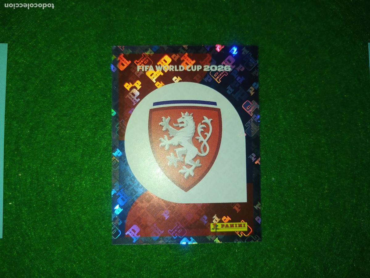 Cromos de F&uacute;tbol: OFFICIAL STICKER COLLECTION WORLD CUP MUNDIAL 2026 - CHEQUIA N&ordm; 1 ESCUDO