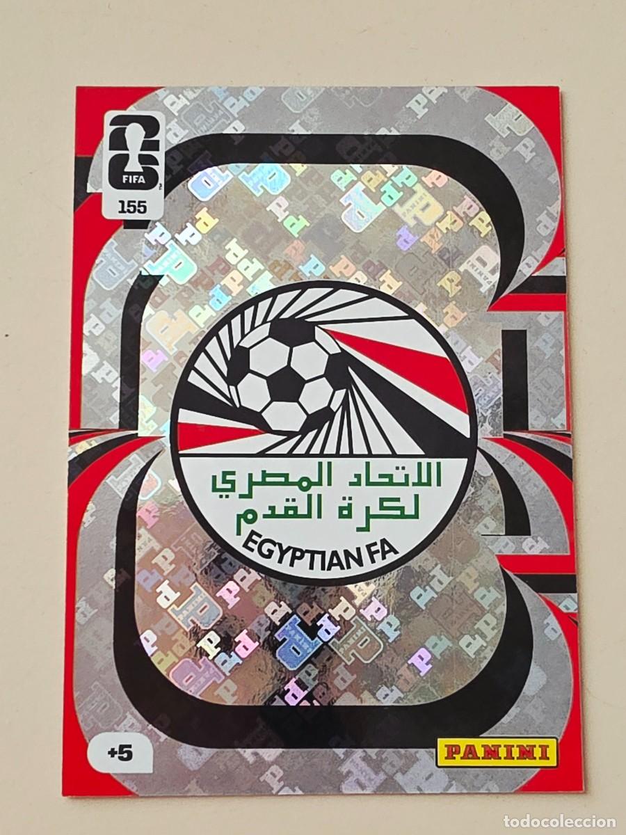 Cromos de F&uacute;tbol: 155 Escudo Logo Egipto, Adrenalyn XL Fifa World Cup 2026, Mundial 26