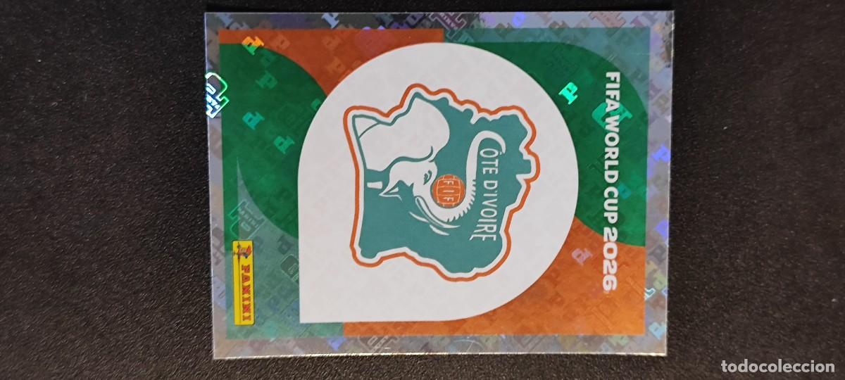 Cromos de F&uacute;tbol: FIFA WORLD CUP 2026 STICKER ESCUDO COSTA DE IVORI # CIV1 PANINI