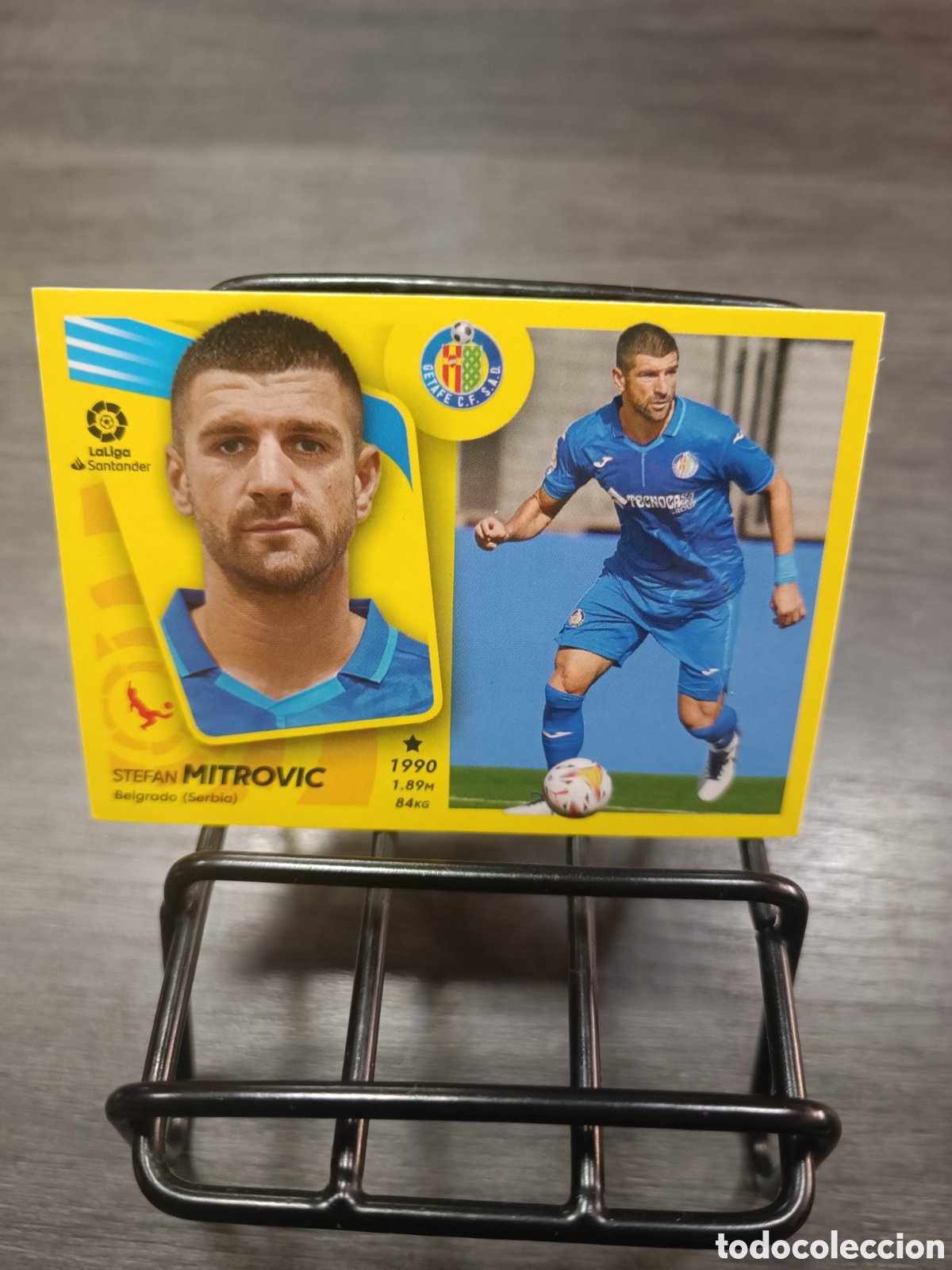 Cromos de F&uacute;tbol: Coloca 9 Bis Mitrovic Liga Este 2021 2022