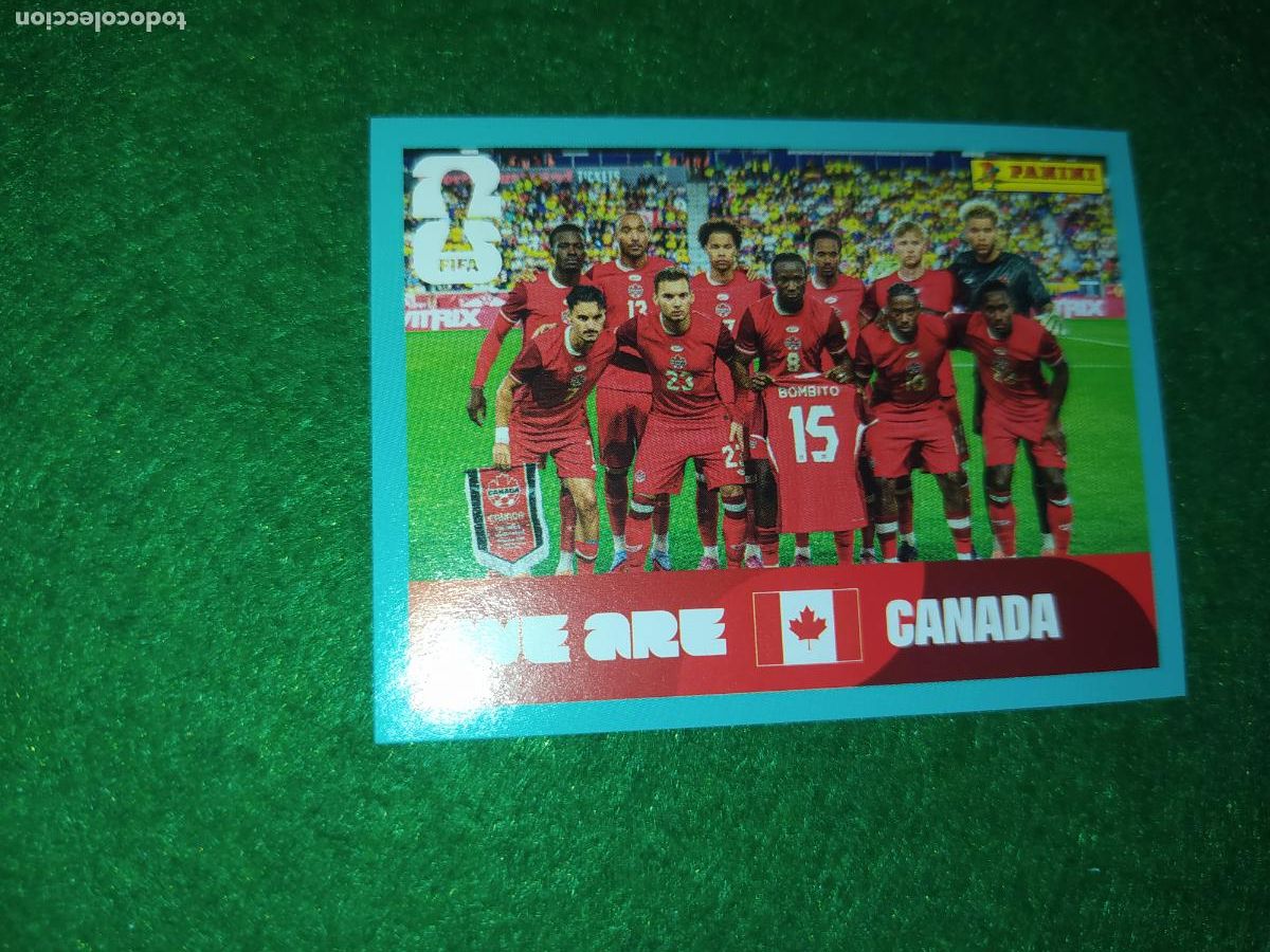 Football Stickers: OFFICIAL STICKER COLLECTION WORLD CUP MUNDIAL 2026 - CANADA N&ordm; 13 ONCE INICIAL